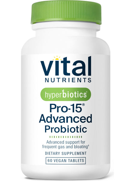 Hyperbiotics, PRO-15 Advanced with Kiwifruit, 60 Time-Release Tablets