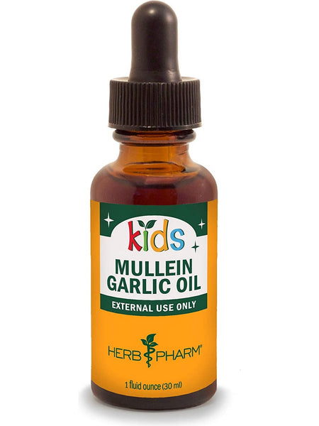 Herb Pharm, Kids Mullein Garlic Oil, 1 fl oz