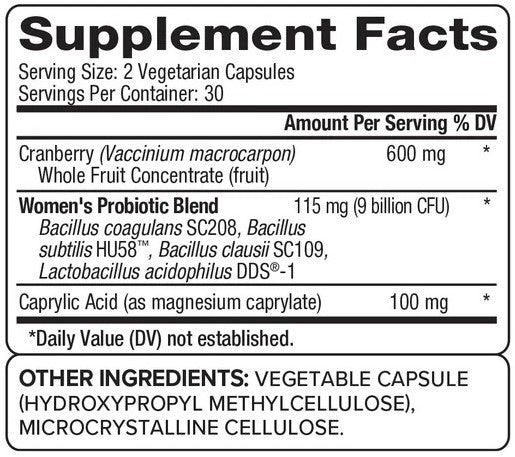 Probiogen, Women’s Vitality Spore Probiotic, 60 Vegetarian Capsules