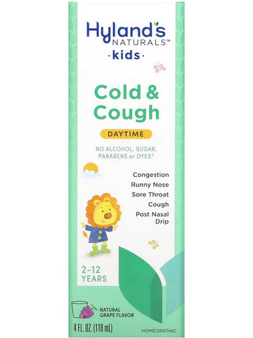Hyland's, Kids Cold & Cough Daytime Grape, 4 fl oz