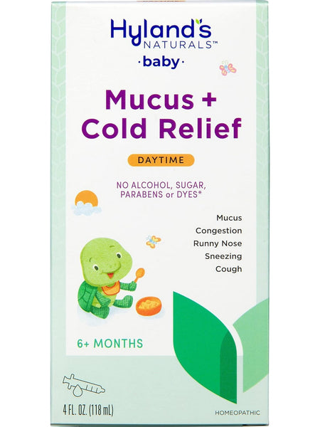 Hyland's, Baby Mucus + Cold Relief Daytime, 4 fl oz