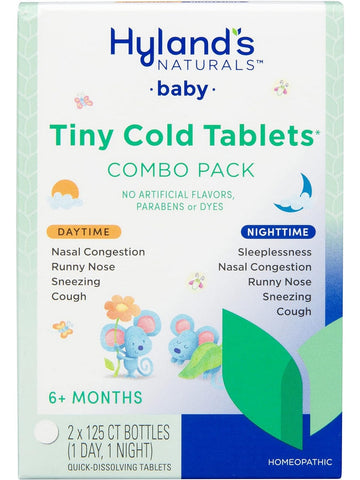 Hyland's, Baby Tiny Cold Tablets Day & Nighttime Combo Pack, 250 Quick-Dissolving Tablets