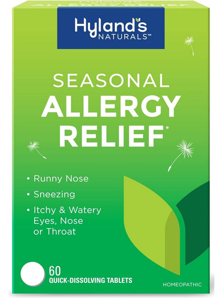 Hyland's, Seasonal Allergy Relief, 60 Quick-Dissolving Tablets