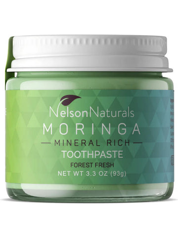 Nelson Naturals, Moringa, Mineral Rich Toothpaste, Forest Fresh, 3.3 oz