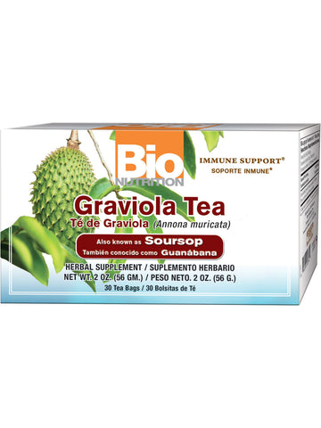 Bio Nutrition, Graviola Tea, 30 Tea bags