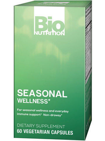 Bio Nutrition, Seasonal Wellness, 60 Vegetarian Capsules