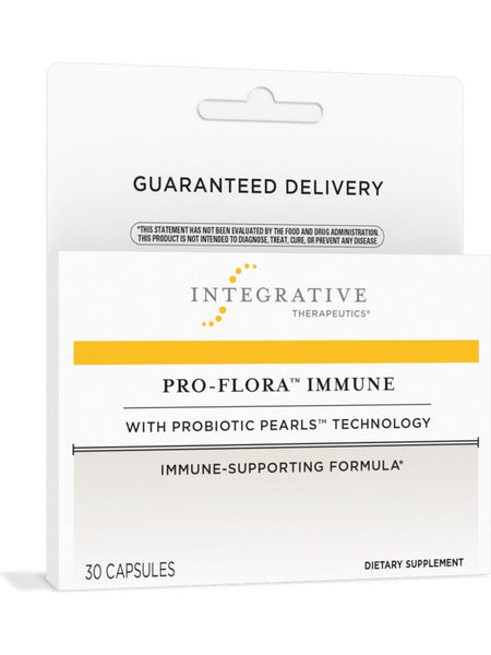 Integrative Therapeutics, Pro-Flora™ Immune with Probiotic Pearls™ Technology, 30 capsules