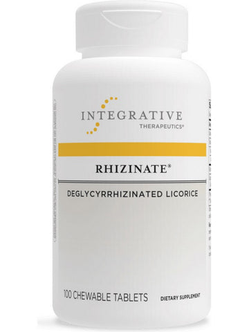Integrative Therapeutics, Rhizinate® Deglycyrrhizinated Licorice, Original Flavor, 100 chewable tablets