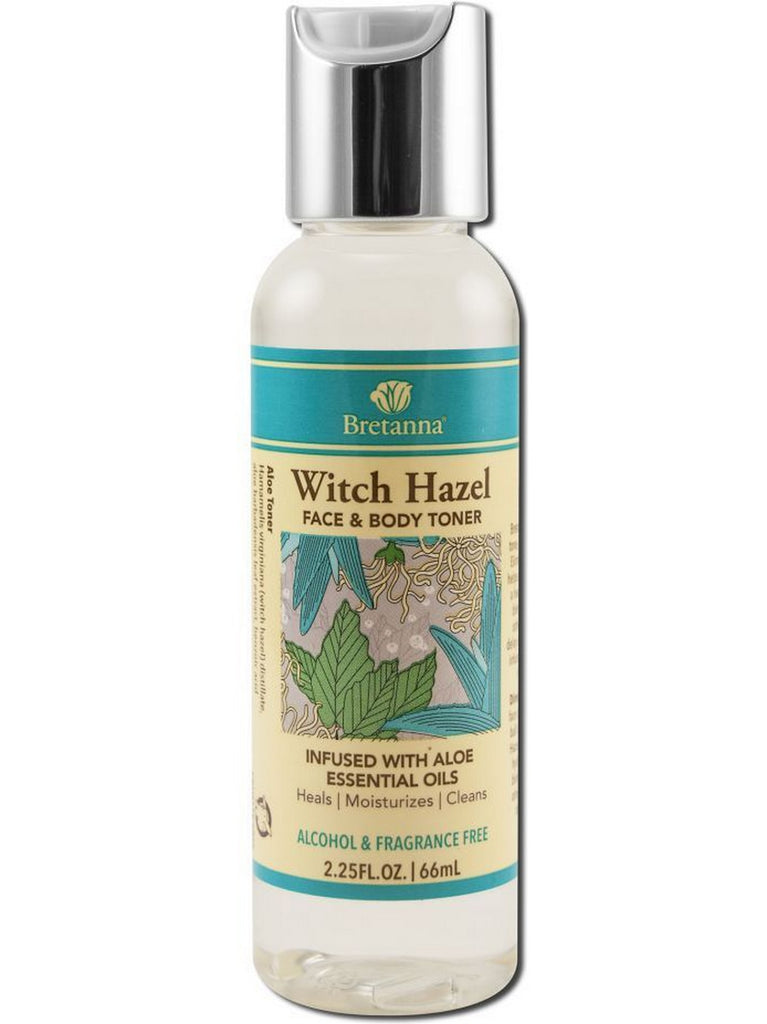 Bretanna, Witch Hazel Aloe, 2.25 fl oz