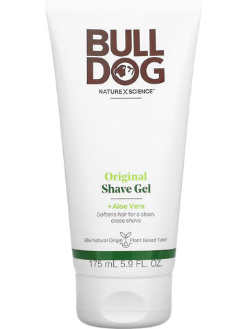 Bulldog Skincare, Original Shave Gel + Aloe Vera, 5.9 fl oz