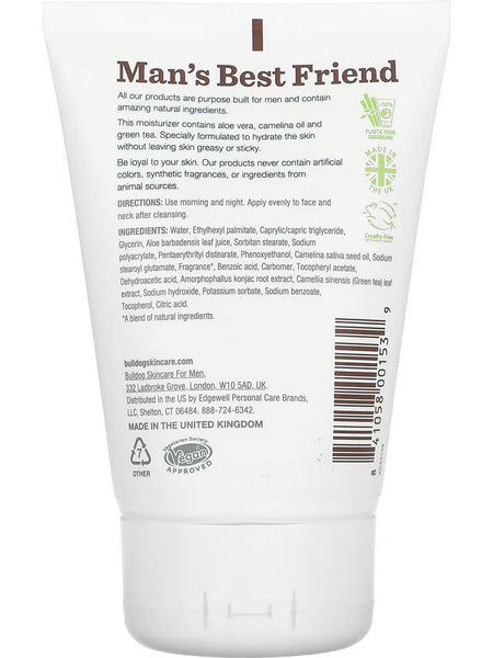 Bulldog Skincare, Original Moisturizer, 3.3 fl oz