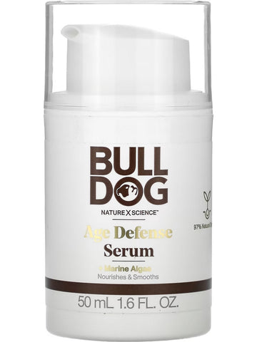 Bulldog Skincare, Age Defense Serum + Marine Algae, 1.6 fl oz