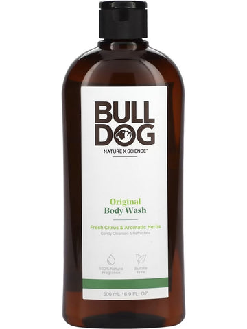 Bulldog Skincare, Original Body Wash, Fresh Citrus and Aromatic Herbs, 16.9 fl oz