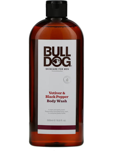 Bulldog Skincare, Vetiver and Black Pepper Body Wash, 16.9 fl oz