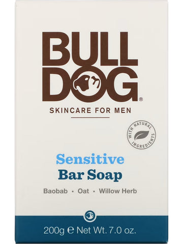 Bulldog Skincare, Sensitive Bar Soap, 7 oz