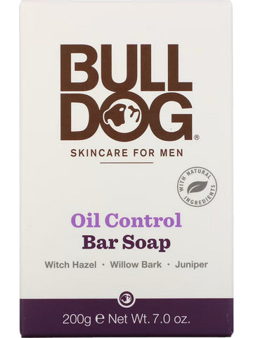 Bulldog Skincare, Oil Control Bar Soap, 7 oz