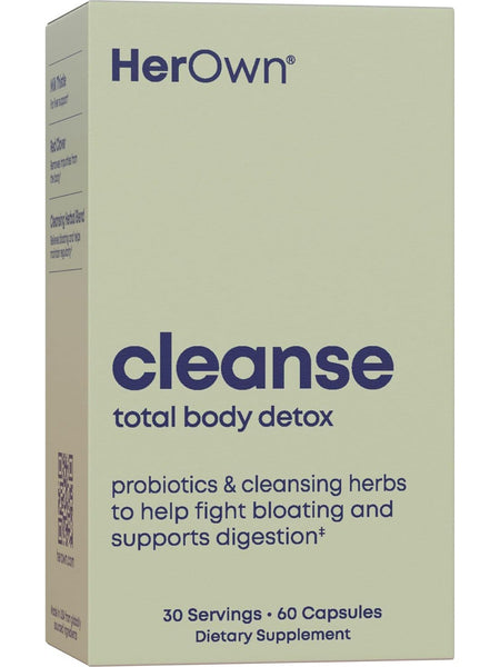 HerOwn, Cleanse, 60 Capsules