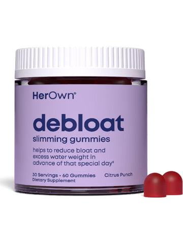 HerOwn, Debloat, 60 Gummies