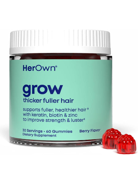 HerOwn, Grow, 60 Gummies