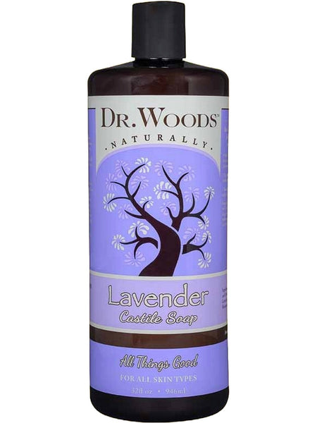 Dr. Woods, Castile Soap Liquid Lavender, 32 fl oz