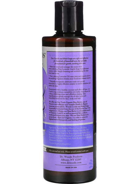 Dr. Woods, Castile Soap Liquid Lavender with Shea Butter, 8 fl oz