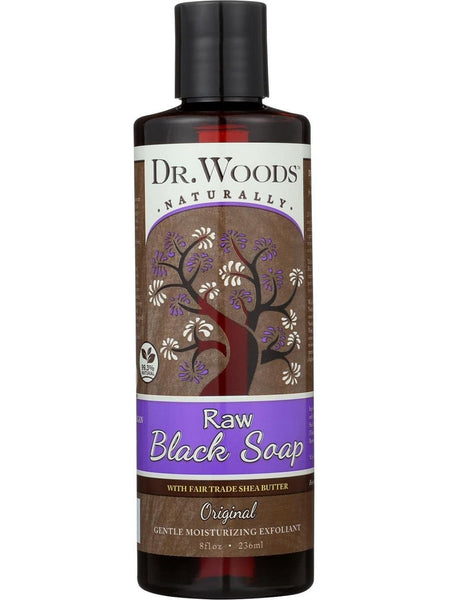 Dr. Woods, Castile Soap Liquid Black with Shea Butter, 8 fl oz