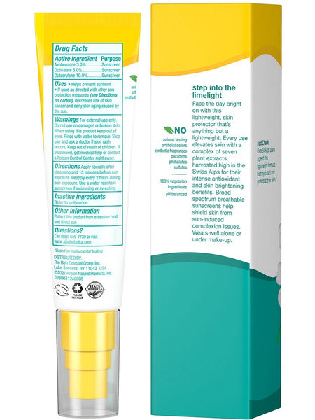 Alba Botanica, Even and Bright Moisturizer Broad Spectrum SPF 15, 2 oz