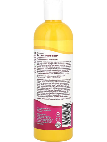 Alba Botanica, Colorific Shampoo, Plumeria, 12 fl oz