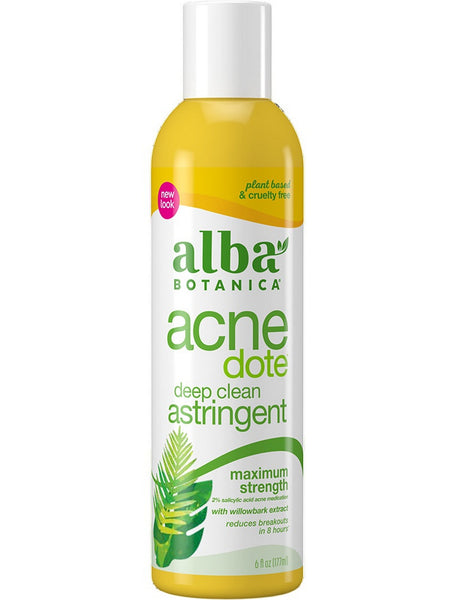 Alba Botanica, Acnedote Deep Clean Astringent, 6 fl oz