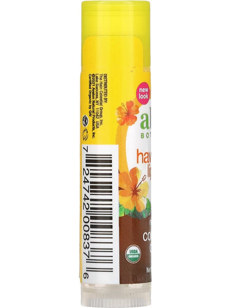 Alba Botanica, Hawaiian Lip Balm, Coconut Cream, 0.15 oz