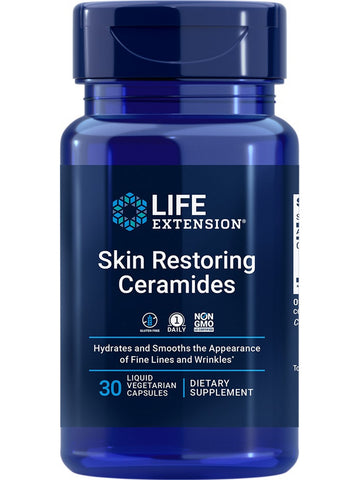 Life Extension, Skin Restoring Ceramides, 30 liquid vegetarian capsules