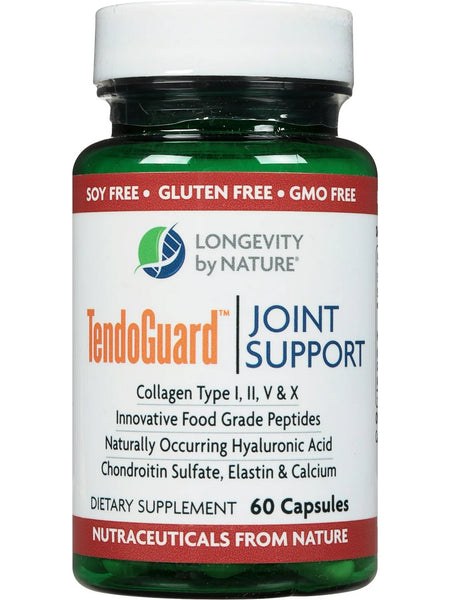 Longevity by Nature, TendoGuard Joint Collagen, 60 Capsules