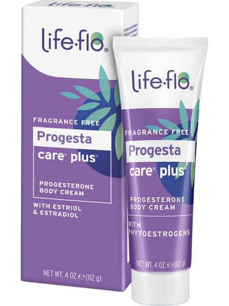 Life-flo, Progesta Care Plus, Fragrance free, 4 oz