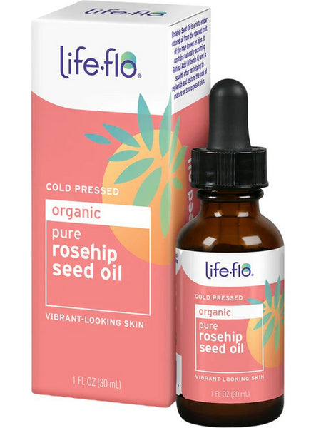 Life-flo, Cold Pressed, Organic Pure Rosehip Seed Oil, 1 fl oz