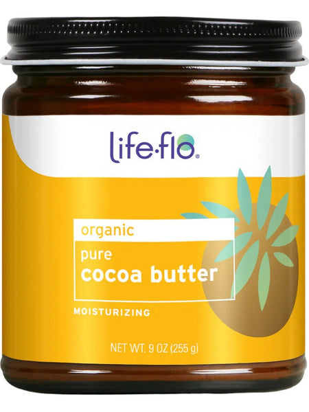 Life-flo, Organic Pure Cocoa Butter, 9 oz