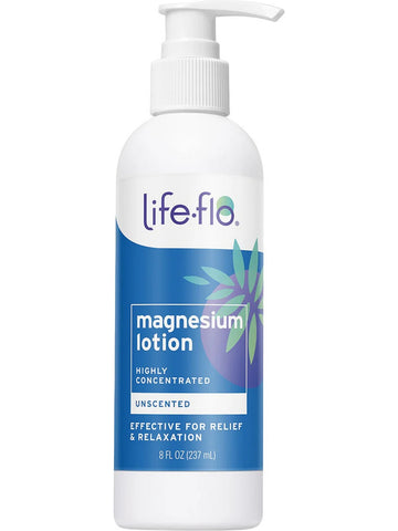 Life-flo, Magnesium Lotion, Highly Concentrated, Unscented, 8 fl oz