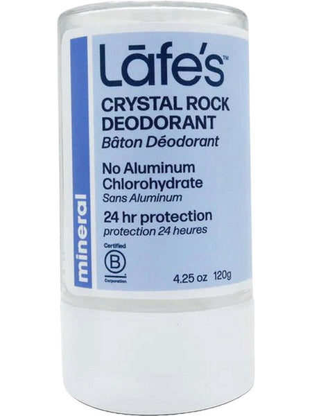 Lafe's Natural BodyCare, Lafe's Mineral Crystal Rock Stick, 4. 25 oz