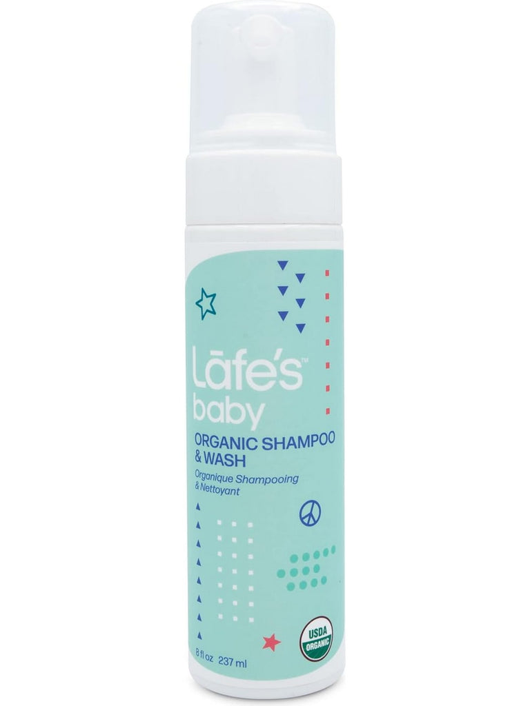 Lafe's Natural BodyCare, Lafe's Baby Organic Shampoo & Wash, 8 fl oz