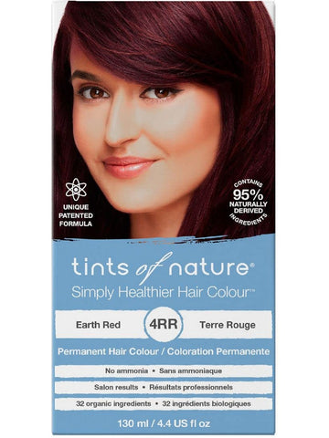 ** 12 PACK ** Tints of Nature, 4RR, Earth Red, Permanent Hair Colour, 4.4 US fl oz