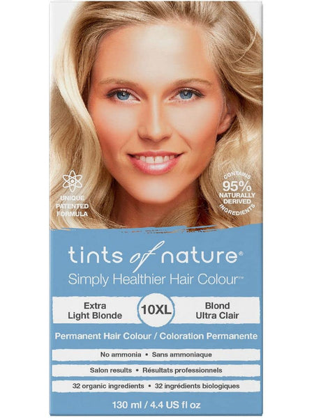 ** 12 PACK ** Tints of Nature, 10XL, Extra Light Blonde, Permanent Hair Colour, 4.4 US fl oz