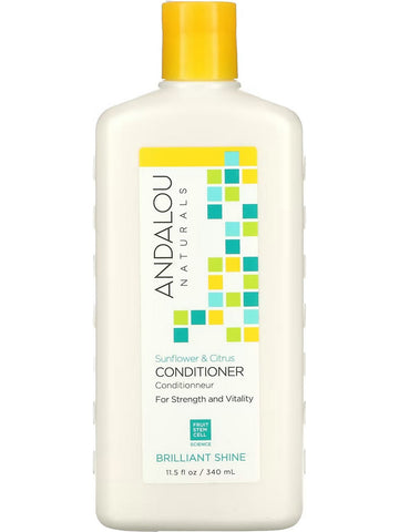 Andalou Naturals, Brilliant Shine Sunflower & Citrus Conditioner, 11.5 fl oz