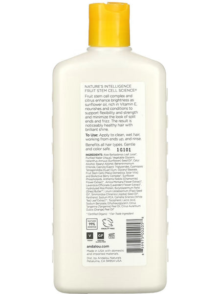 Andalou Naturals, Brilliant Shine Sunflower & Citrus Conditioner, 11.5 fl oz