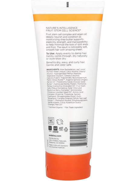 Andalou Naturals, Argan Oil & Shea Styling Cream Flexible Hold, 6.8 fl oz