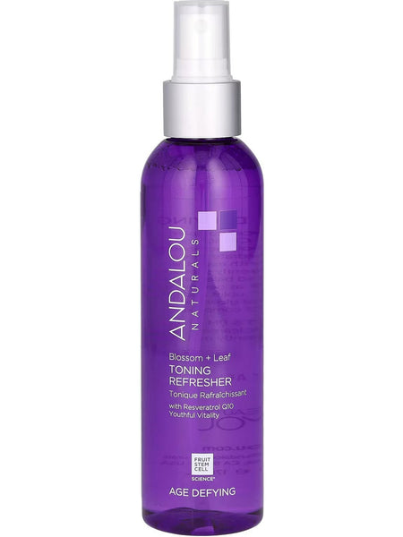 Andalou Naturals, Blossom + Leaf Toning Refresher, Age Defying, 6 fl oz