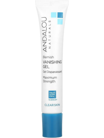 Andalou Naturals, Blemish Vanishing Gel, Clear Skin, 0.6 fl oz