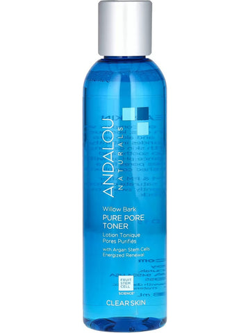 Andalou Naturals, Willow Bark Pore Minimizer Toner, Clear Skin, 6 fl oz