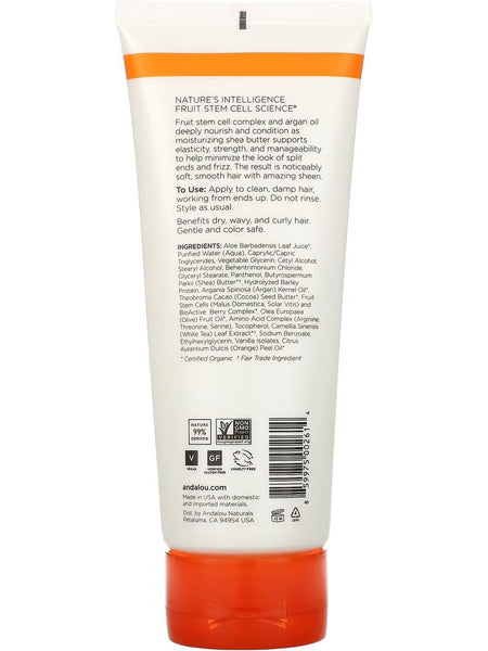 Andalou Naturals, Argan Oil & Shea Leave-In Conditioner, Moisture Rich, 6.8 fl oz