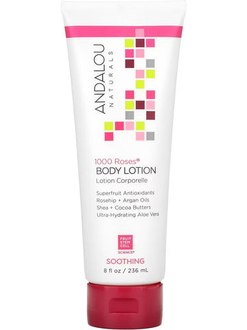 Andalou Naturals, 1000 Roses Body Lotion Soothing, 8 fl oz