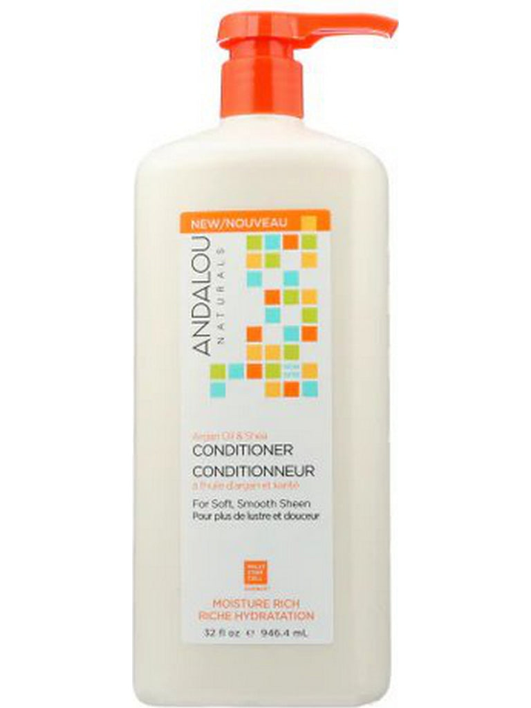 Andalou Naturals, Argan Oil & Shea Conditioner Moisture Rich, 32 fl oz