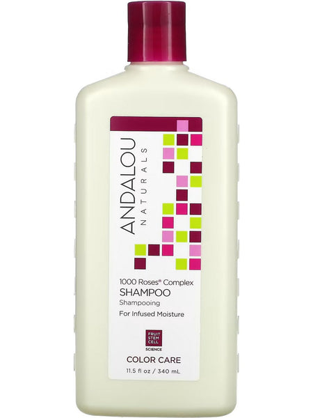 Andalou Naturals, 1000 Roses Color Care Shampoo, 11.5 fl oz